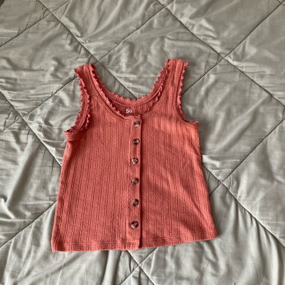 Tanish red tank top